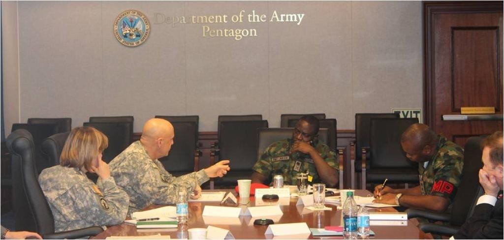 Department of the Army, Pentagon — bilateral working meeting