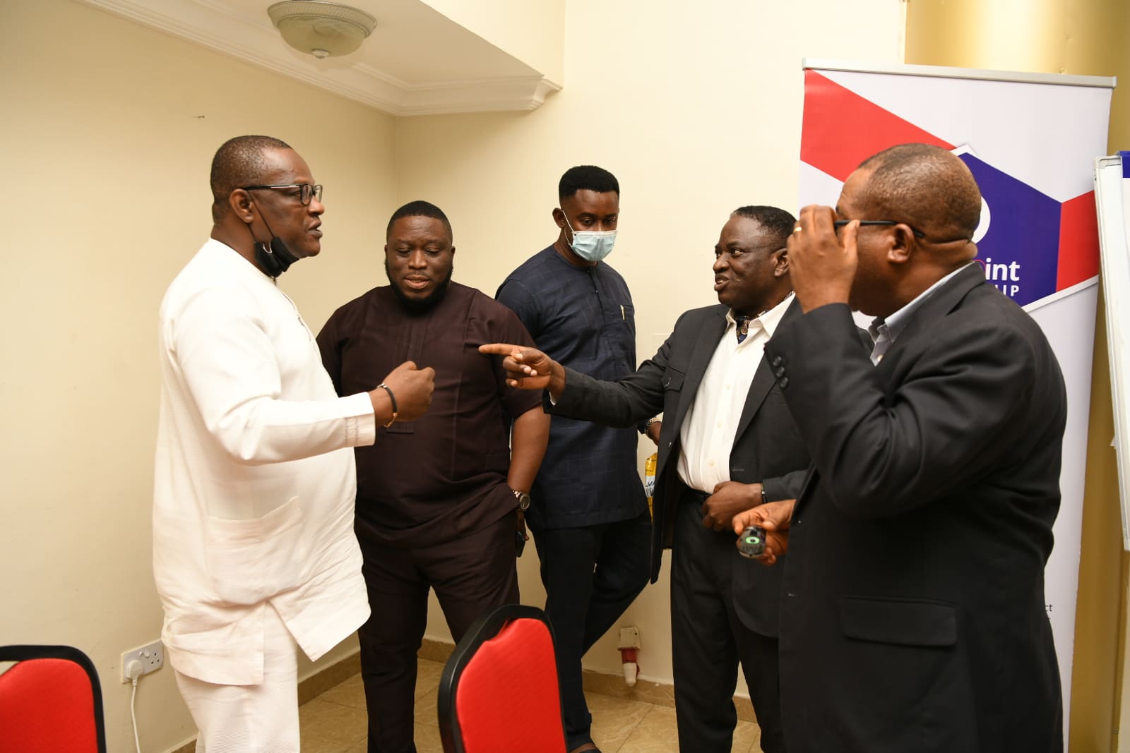 Pat Akem-Vingir at a leadership event
